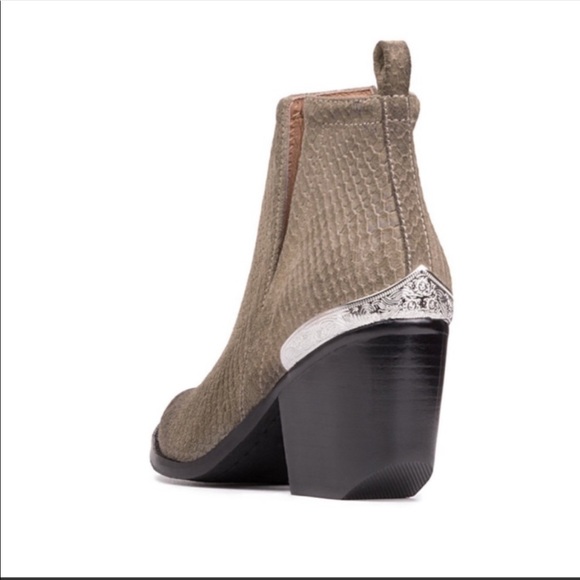 Free People Jeffrey Campbell Cromwell Hunt The Plains Cutout Ankle Boots Size 6 - Picture 7 of 16